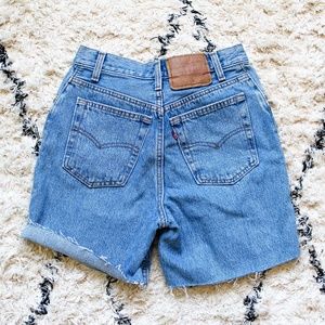 Vintage Levi’s cutoff shorts